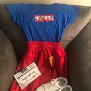 Add sneakers to dress down an outfit